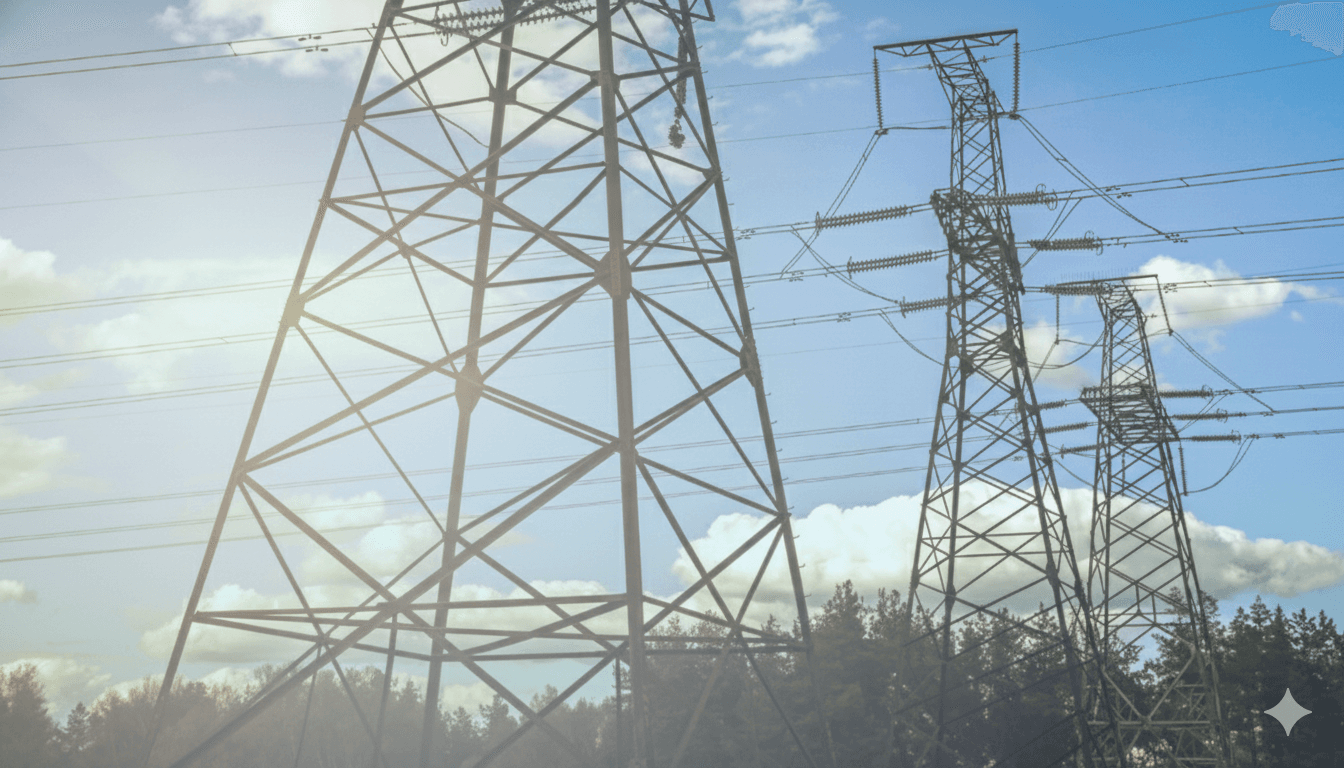 Solar array powering a coastal Philippine village